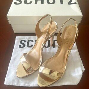 Schutz Luriane  Sandal Gold